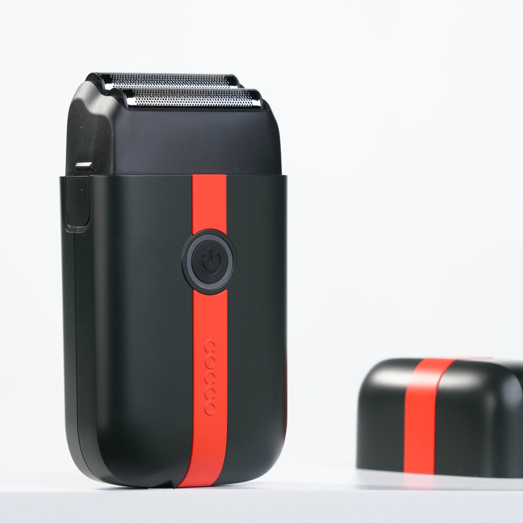 Cocco Veloce Lite Shaver (Black/Red Stripe)