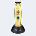 StyleCraft Saber Full Metal Body Digital Brushless Motor Cordless Trimmer - Gold